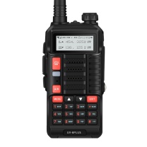 宝锋 BAOFENG 旗舰版 专业无线户外商用民用 自驾游手台 UV-6PLUS 双频双段调频 (黑色)
