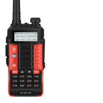 宝锋 BAOFENG 对讲机 UV-6 Plus 旗舰版 双频双段调频 (红色) 专业无线户外商用民用 自驾游手台