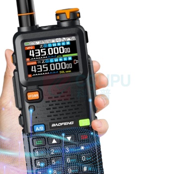 宝锋 BAOFENG 对讲机 BF-UV-5R 5RH PRO 升级版 多频双段 航空频 大功率 远距离 破码版 一键对频 户外自驾