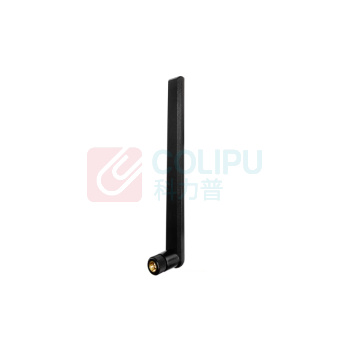 优企 4G全频段胶棒天线 16.1cm (黑色) 弯头90度4G一体扁胶棒
