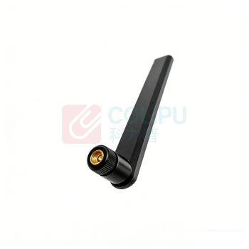 优企 4G全频段胶棒天线 16.1cm (黑色) 弯头90度4G一体扁胶棒