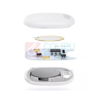 飞腾 蓝牙防丢定位器 T2 Pro (白色) 可更换电池双向呼叫