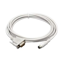AMSAMOTION PLC通讯线镀镍接口不带屏蔽磁环 MT6000-FX-2M 2米长 适用威纶MT屏与三菱FX