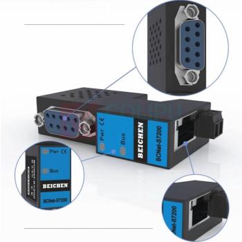 BEICHEN 以太网通讯处理器 BCNet-S7200 桥接型非西门子触摸屏