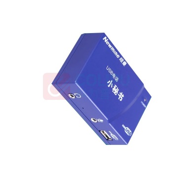 纽曼 Newmine 商务办公小秘书单路录音盒 NM-LYH-1 接口:pstn;USB (蓝色)