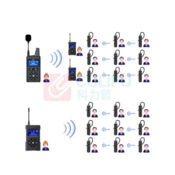 步频 bupin 1发10无线讲解器 JX3510-R3X 一套装 (黑色)