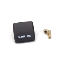 大工象 视频眼镜FPV接收天线 SMA内针 平板天线 (带135°转接母头) 【5.8G】