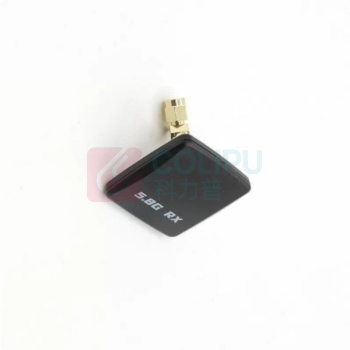 大工象 视频眼镜FPV接收天线 SMA内针 平板天线 (带135°转接母头) 【5.8G】