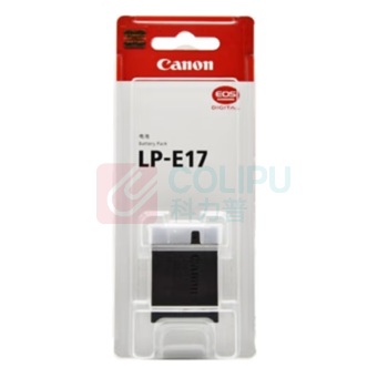 佳能 CANON 相机电池单电池 LP-E17 单个装 (黑色)