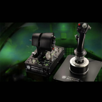 图马思特 THRUSTMASTER 全金属疣猪双手飞行控制器兼容PC平台 A10C 包装清单:摇杆×1、节流阀×1