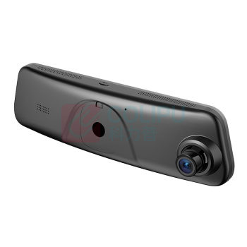PAPAGO! 流媒体后视镜行车记录仪 P6双录+128G卡 9.66英寸屏 1440p分辨率 前后双录 (黑色) 专车专用流媒体电子后视镜