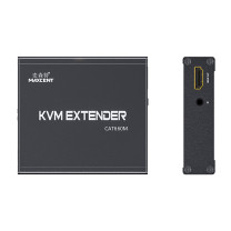 麦森特 MAXCENT HDMI视频延长器 高清视频网线hdmi转RJ45网口转换器 MS-60 60米 1080p