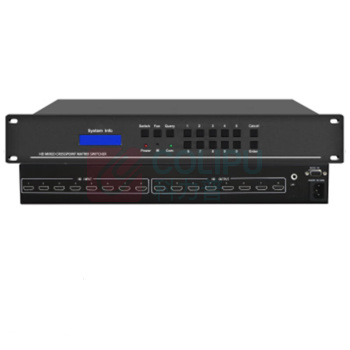 宏视道 HOSODO 矩阵切换器 HSD-AV-HD0808 8进8出 高清4K 8X8 音视频同步 会议有缝矩阵分配处理器