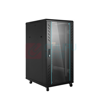纵横 网络机柜 H3 6824 24U,1200*600*800mm,19英寸,标准,弱电 机房