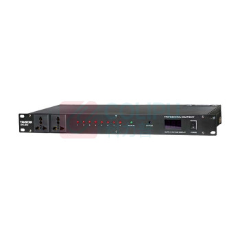 得胜 TAKSTAR 时序电源 EPO-802N 482×166×44 自带滤波;多通道设计;一键急救电源