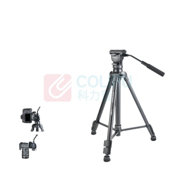 云腾 YUNTENG 摄像机三脚架 VCT-880 5kg 165cm 62cm 165cm;67.5cm 1个/个 铝合金;ABS