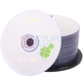 紫光 UNIS 七星四叶草 DVD+R 16速 4.7G 桶装