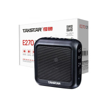 得胜 TAKSTAR 蓝牙便携式扩音器 E270 (黑色)