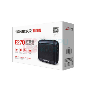 得胜 TAKSTAR 蓝牙便携式扩音器 E270 (黑色)