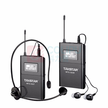 得胜 TAKSTAR 单接收无线导览系统接收器导游讲解同声传译 WTG-500R