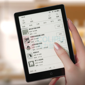 汉王 Hanvon 智能办公本 PA6GB232 Clear6 Plus 6英寸 4GB+32GB WiFi+蓝牙 (冰山灰主机+太空灰保护套)