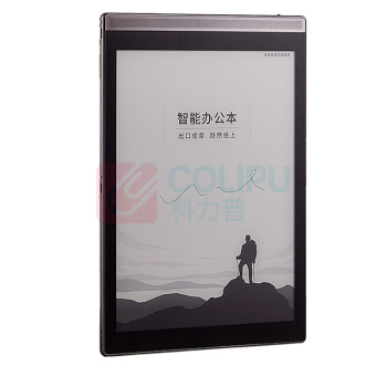 科大讯飞 iFLY TEK 智能办公本 Air (冷月银) 7.8英寸电子书阅读器 墨水屏电纸书 电子笔记本 语音转文字+细格纹浅灰保护套