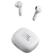 JBL 真无线蓝牙耳机 WAVE FLEX 半入耳式 (珍珠白)