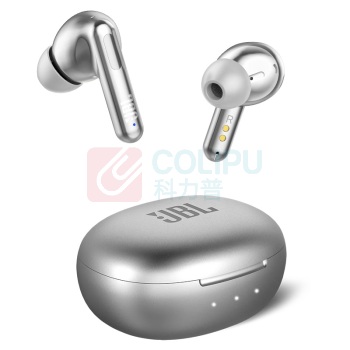 JBL 真无线蓝牙耳机 T280TWS NC2 入耳式 (银色)