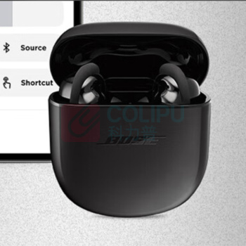 Bose 入耳式蓝牙耳机 大鲨二代 (黑色) QC消噪耳塞II 真无线 智能音场调校 毫秒级精准消噪