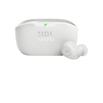 JBL 真无线蓝牙耳机 WAVE BUDS (珍珠白) 入耳式音乐耳机智能环境音双耳传输适用苹果安卓手机W100TWS升级款