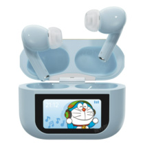 哆啦A梦 DORAEMON 智能屏ANC主动降噪蓝牙耳机 RAU0782 (蓝色)