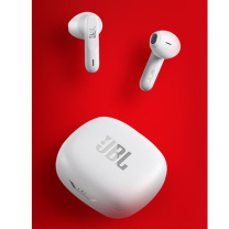 JBL 蓝牙耳机 WAVE FLEX (白色)