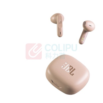 JBL 蓝牙耳机 WAVE FLEX (香槟金)