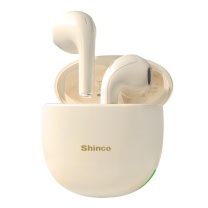 新科 SHINCO 无线蓝牙耳机 GT19 (米黄色)