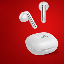 JBL 真无线蓝牙耳机 T280TWS X2 (珍珠白) 半入耳音乐耳机 通话降噪运动防汗 游戏耳机带麦