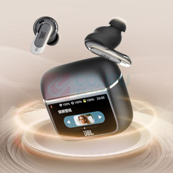 JBL 真无线蓝牙耳机 TOUR PRO 3 (黑色) 入耳式耳麦