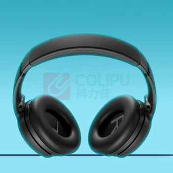Bose 消噪耳机无线蓝牙头戴式降噪耳机明星同款 QC45二代 (黑色)