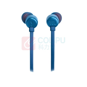 JBL 耳机 TUNE310C Type-C接口, 入耳式 (黑色) 适用于USBc设备
