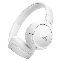 JBL 头戴式主动降噪蓝牙耳机 TUNE 670NC (珍珠白)