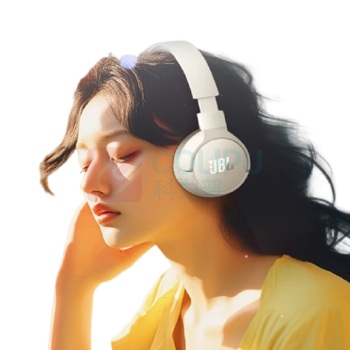 JBL 头戴式主动降噪蓝牙耳机 TUNE 670NC (珍珠白)
