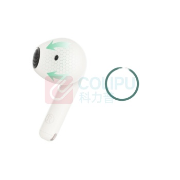 漫步者 EDIFIER 真无线半入耳式蓝牙耳机 EDF200208 Echo Air 蓝牙6.0 (云絮白)