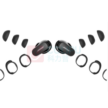 Bose 蓝牙耳机 QuietComfort 消噪耳塞 II (黑色)