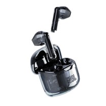 JBL 小晶豆真无线蓝牙耳机 TUNE FLEX (黑色) 半入耳音乐耳机 主动降噪运动防汗 苹果安卓手机通话耳机