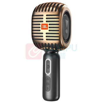 JBL 话筒音响一体麦克风金色 KMC600
