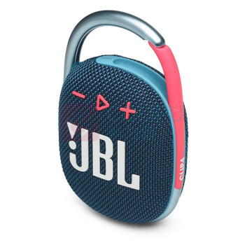 JBL 蓝牙便携音箱 CLIP4 无线音乐盒四代 (蓝粉色)