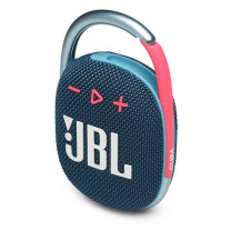 JBL 蓝牙便携音箱 CLIP4 无线音乐盒四代 (蓝粉色)
