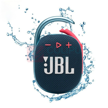 JBL 蓝牙便携音箱 CLIP4 无线音乐盒四代 (蓝粉色)