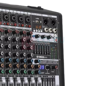 山水 sansui 调音台 SK12/212路 配电源管理器+麦克风