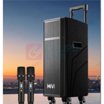 惠威 SWAN 双6.5英寸广场舞音响户外音响移动便携蓝牙拉杆音箱带双话筒 MP26 露天麦霸+双6.5吋+180W