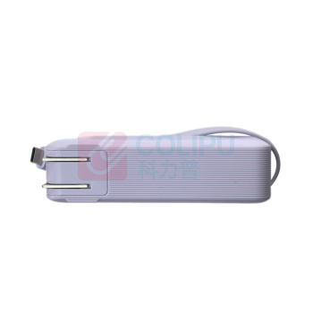 安克 ANKER 三合一能量棒 充电宝充电器 自带Type-C线 30W快充 A1637 10000毫安 (丁香紫)